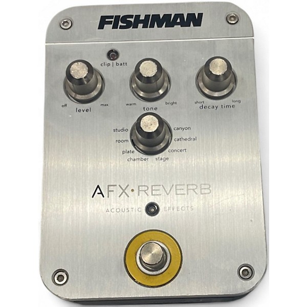 Used Fishman AFX Reverb Effect Pedal