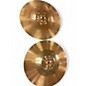 Used MEINL 14in Sound Caster Fusion Hi Hat Pair Cymbal thumbnail