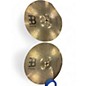 Used MEINL 14in BYZANCE BRILLIANT MEDIUM HI HATS Cymbal thumbnail