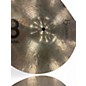Used MEINL 14in BYZANCE BRILLIANT MEDIUM HI HATS Cymbal