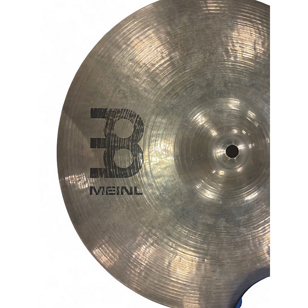 Used MEINL 14in BYZANCE BRILLIANT MEDIUM HI HATS Cymbal