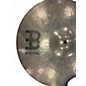 Used MEINL 14in BYZANCE BRILLIANT MEDIUM HI HATS Cymbal