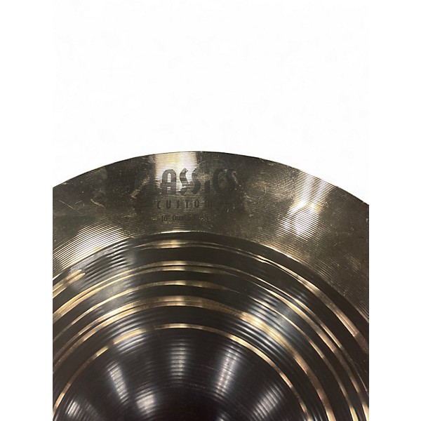 Used MEINL 10in CLASSIC CUSTOMS DUAL SPLASH Cymbal