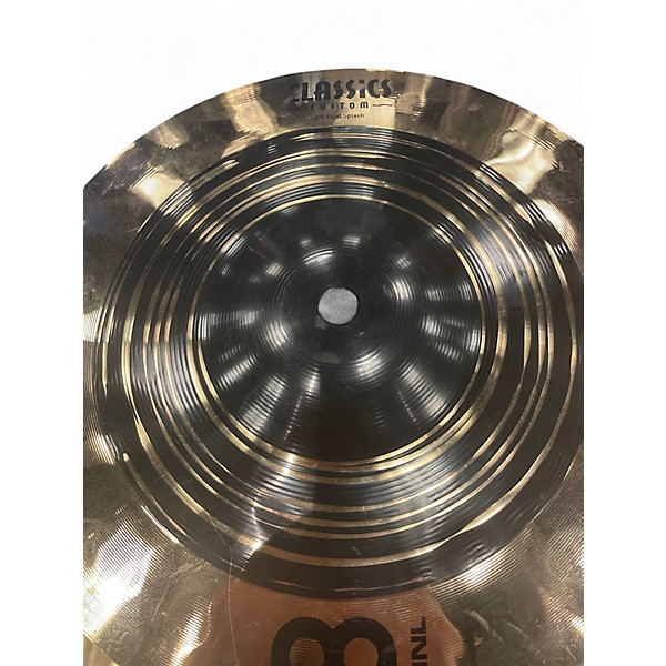 Used MEINL 10in CLASSIC CUSTOMS DUAL SPLASH Cymbal