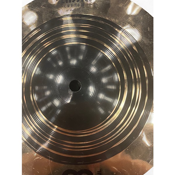 Used MEINL 10in CLASSIC CUSTOMS DUAL SPLASH Cymbal