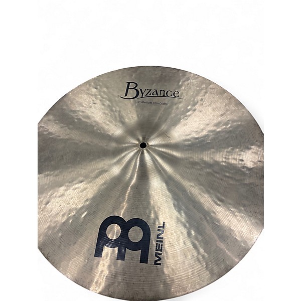 Used MEINL 19in BYZANCE EXTRA THIN HAMMERED CRASH Cymbal