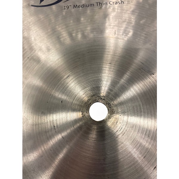 Used MEINL 19in BYZANCE EXTRA THIN HAMMERED CRASH Cymbal