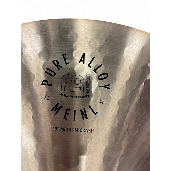 Used MEINL 19in PURE ALLOY Cymbal