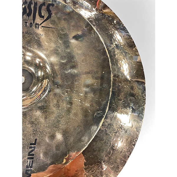 Used MEINL 18in CLASSICS CUSTOM EXTREME METAL CHINA Cymbal
