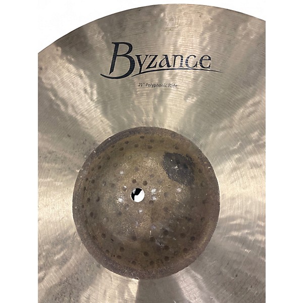 Used MEINL 21in BYZANCE POLYPHONIC Cymbal