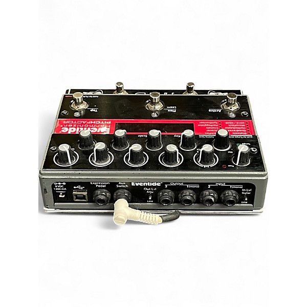 Used Eventide Pitch Factor Harmonizer with Barn3 Aux Footswitch Effect Pedal