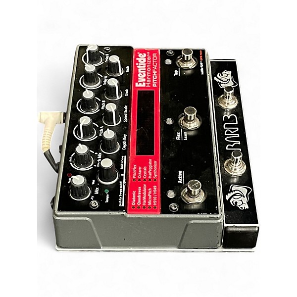 Used Eventide Pitch Factor Harmonizer with Barn3 Aux Footswitch Effect Pedal