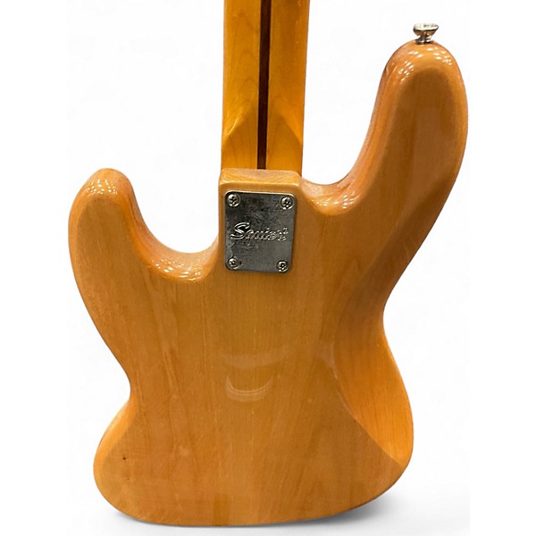 Used Squier Classic Vibe 70s Jazz Bass Natural Electric Bass Guitar