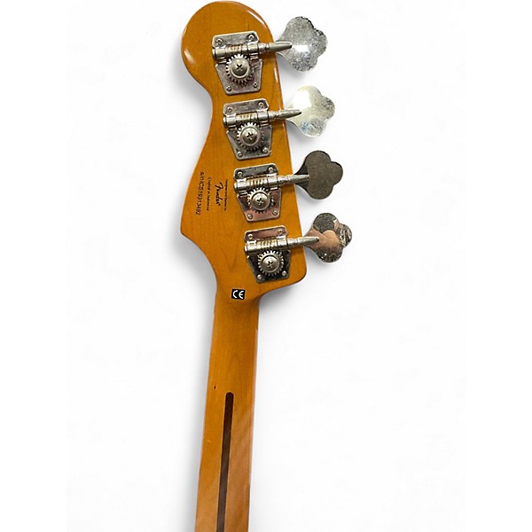 Used Squier Classic Vibe 70s Jazz Bass Natural Electric Bass Guitar