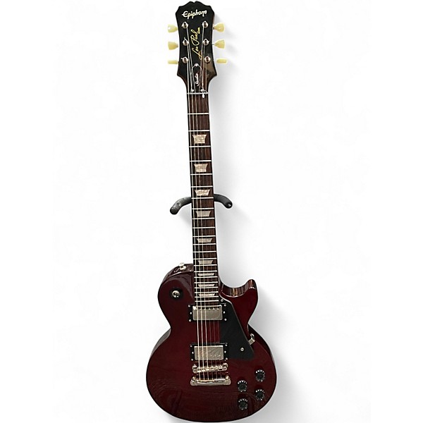 Used Epiphone Custom Shop Les Paul Studio Red Solid Body Electric Guitar