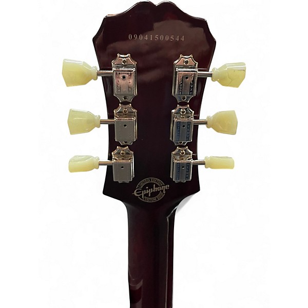 Used Epiphone Custom Shop Les Paul Studio Red Solid Body Electric Guitar