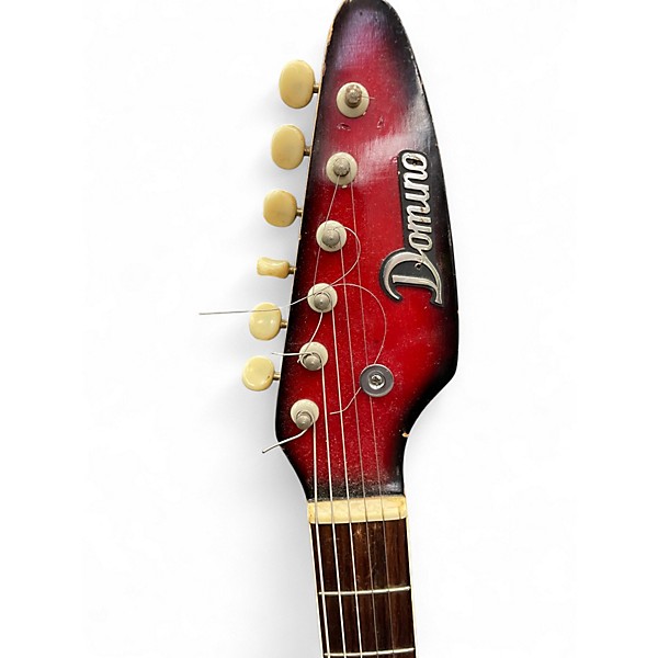 Used Californian domino 2 Color Sunburst Solid Body Electric Guitar