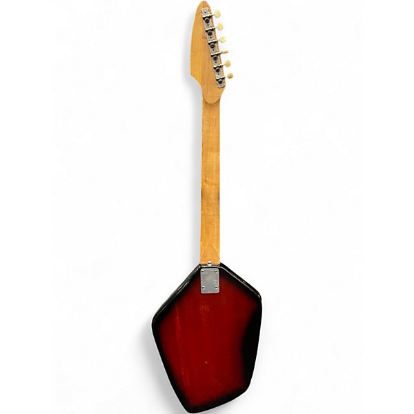Used Californian domino 2 Color Sunburst Solid Body Electric Guitar