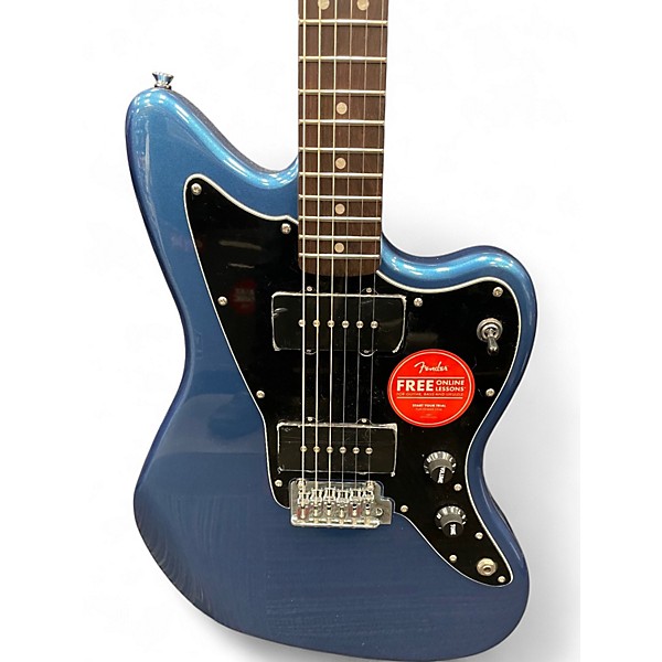 Used Squier Affinity Jazzmaster Lake Placid Blue Solid Body Electric Guitar