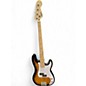 Used Squier Precision Bass Sunburst Electric Bass Guitar thumbnail