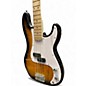 Used Squier Precision Bass Sunburst Electric Bass Guitar