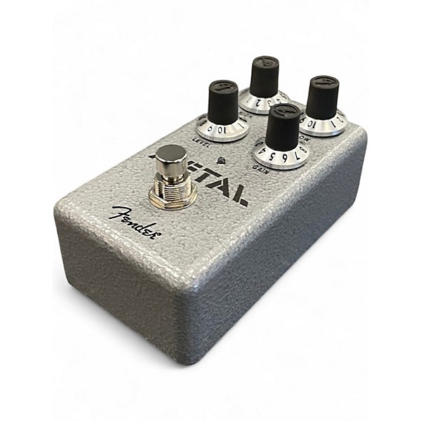 Used Fender Hammertone Metal Distortion Effect Pedal