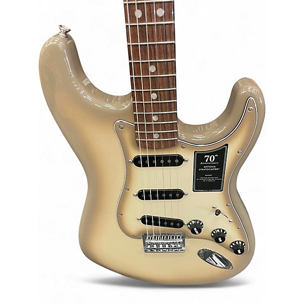 Used Fender 70th anniversary antigua stratocaster Antigua Solid Body Electric Guitar