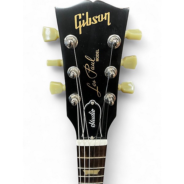 Used 2011 Gibson Les Paul Studio Faded worn brown Solid Body Electric Guitar
