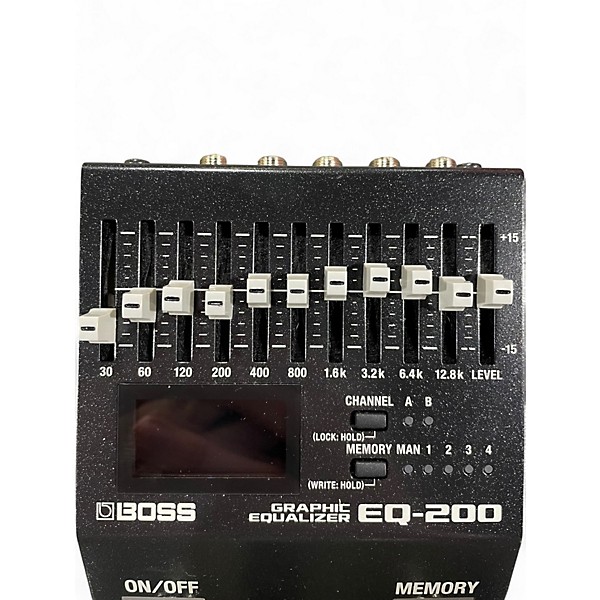 Used BOSS EQ200 Graphic Equalizer Pedal