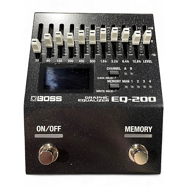 Used BOSS EQ200 Graphic Equalizer Pedal