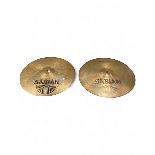 Used SABIAN 14in B8 Hi Hat Pair Cymbal