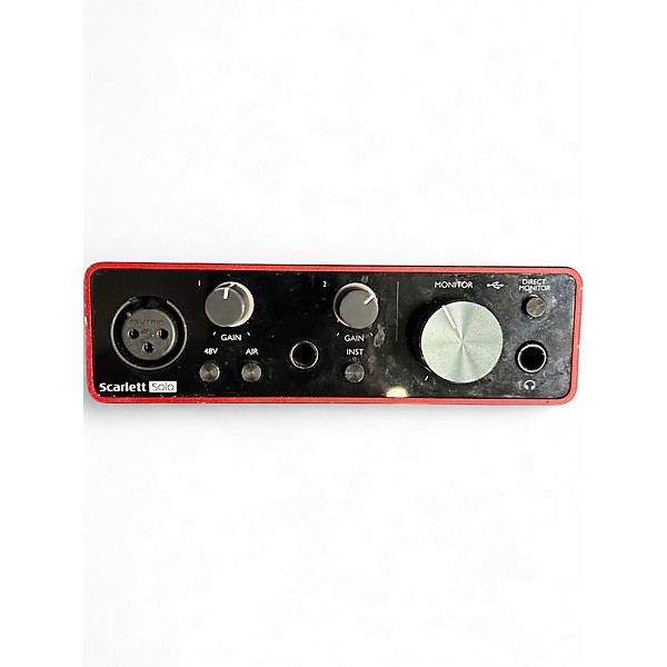 Used Focusrite Scarlett Solo Gen 3 Audio Interface
