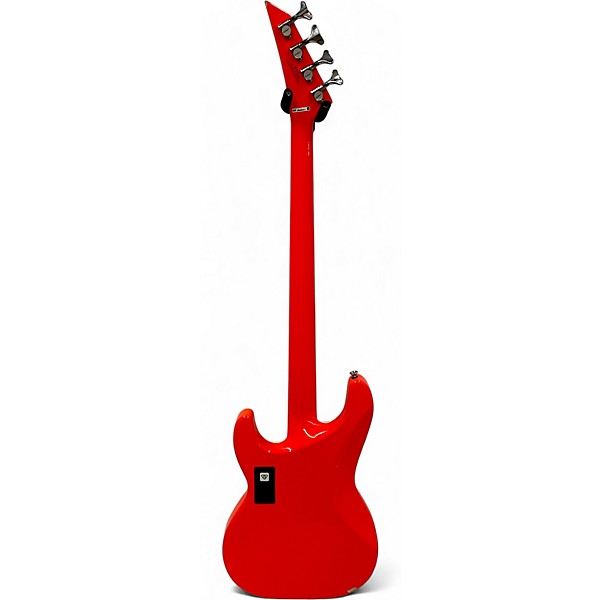 Used Jackson CBXDX IV Capri Orange Electric Bass Guitar