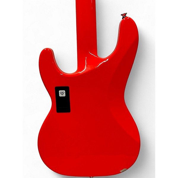 Used Jackson CBXDX IV Capri Orange Electric Bass Guitar