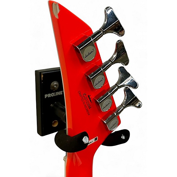 Used Jackson CBXDX IV Capri Orange Electric Bass Guitar