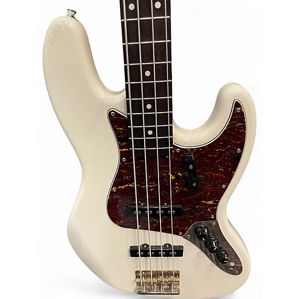 Used Squier Classic Vibe 1960S Jazz Bass Olympic White Electric Bass Guitar