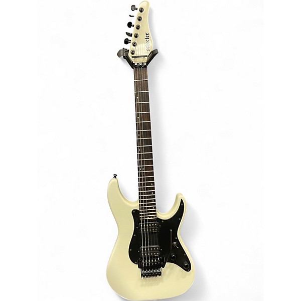 Used Schecter Guitar Research SUN VALLEY SUPER SHREDDER FR White Solid Body Electric Guitar