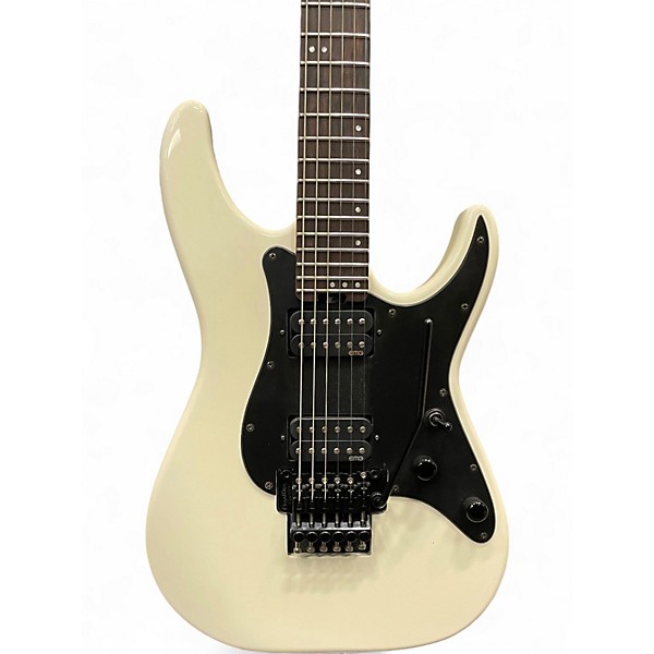 Used Schecter Guitar Research SUN VALLEY SUPER SHREDDER FR White Solid Body Electric Guitar