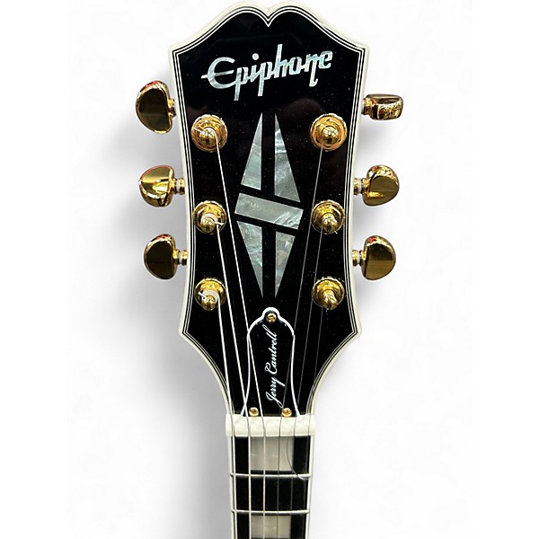 Used Epiphone Jerry Cantrell "Wino" Les Paul Custom Wine Red Solid Body Electric Guitar