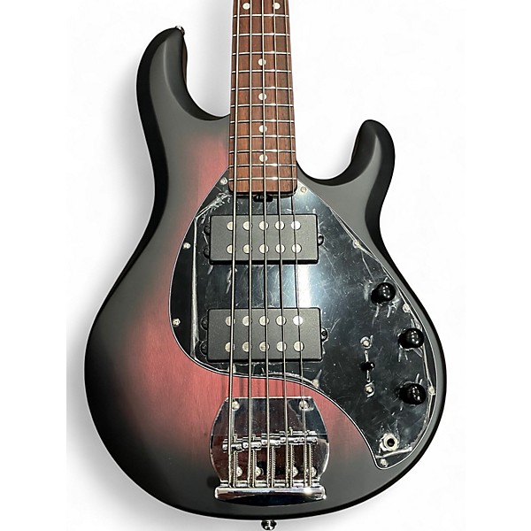 Used Sterling by Music Man SUB-SERIES STING RAY 5 RUBY RED BURST Electric Bass Guitar