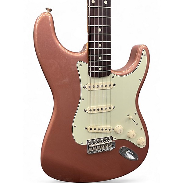 Used Fender ST62 burgundy mist metallic Solid Body Electric Guitar