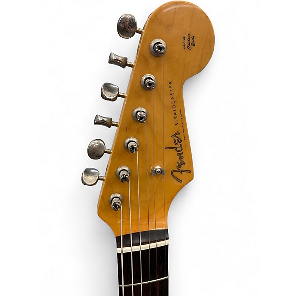 Used Fender ST62 burgundy mist metallic Solid Body Electric Guitar