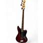 Used Squier Vintage Modified Jaguar Bass Wine Red Electric Bass Guitar thumbnail