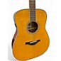 Used Yamaha FGTA Vintage Natural Acoustic Electric Guitar
