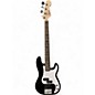 Used Squier mini precision bass Black Electric Bass Guitar thumbnail