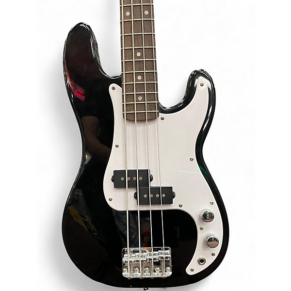 Used Squier mini precision bass Black Electric Bass Guitar