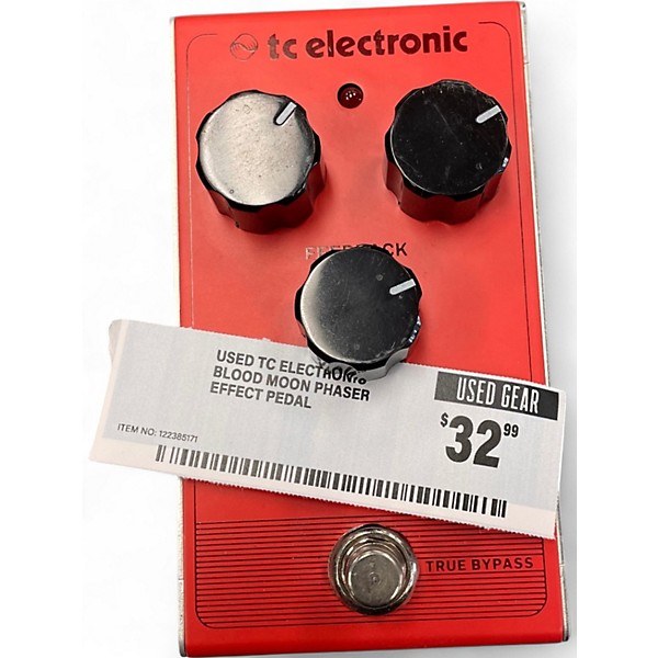 Used TC Electronic Blood Moon Phaser Effect Pedal