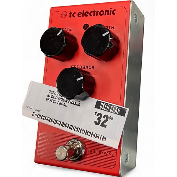 Used TC Electronic Blood Moon Phaser Effect Pedal