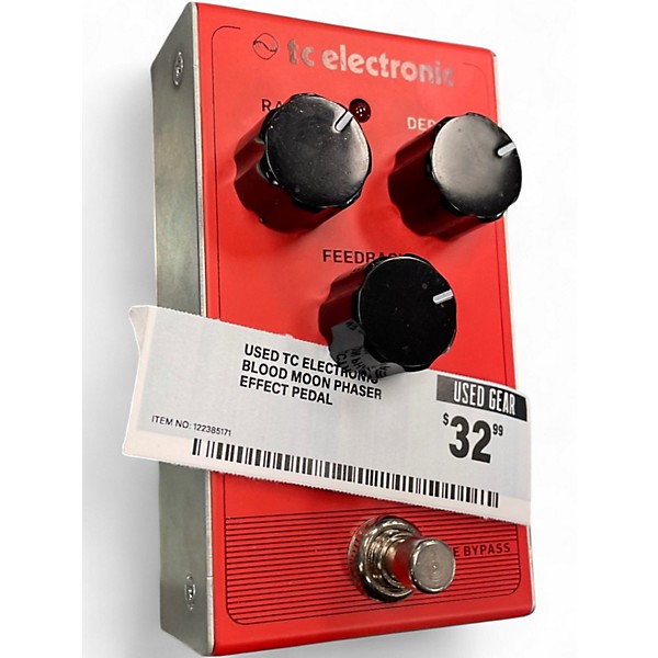 Used TC Electronic Blood Moon Phaser Effect Pedal