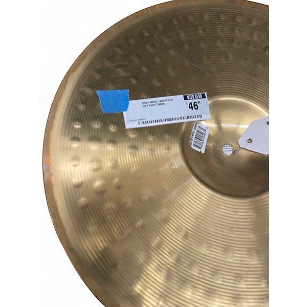 Used MEINL 14in HCS Hi Hat Pair Cymbal
